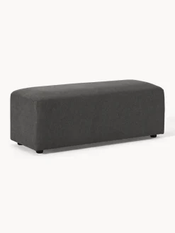 Westwing Collection Puf reposapiés grande Melva, 116 x 42 cm^ Reposapiés|Sofás
