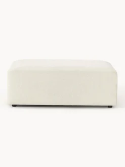 Westwing Collection Puf reposapiés grande Melva, 116 x 72 cm^ Reposapiés|Sofás
