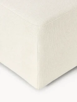 Westwing Collection Puf reposapiés grande Melva, 116 x 72 cm^ Reposapiés|Sofás