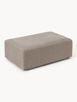 Westwing Collection Puf reposapiés grande Melva, 116 x 72 cm^ Reposapiés|Sofás