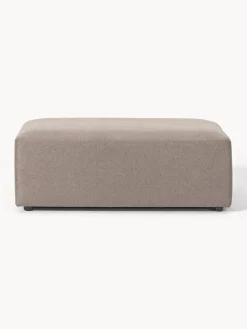 Westwing Collection Puf reposapiés grande Melva, 116 x 72 cm^ Reposapiés|Sofás