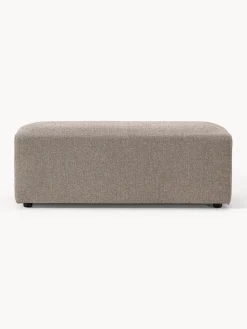 Westwing Collection Puf reposapiés grande Melva, 116 x 42 cm^ Reposapiés|Sofás