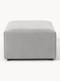 Westwing Collection Puf reposapiés grande Melva, 116 x 72 cm
