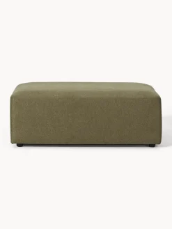 Westwing Collection Puf reposapiés grande Melva, 116 x 72 cm