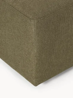 Westwing Collection Puf reposapiés grande Melva, 116 x 72 cm