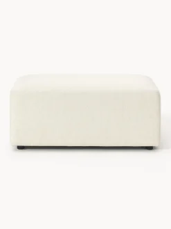 Westwing Collection Puf reposapiés Melva, 99 x 72 cm