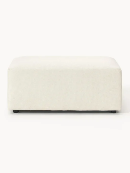 Westwing Collection Puf reposapiés Melva, 99 x 72 cm