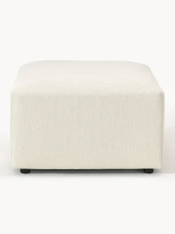 Westwing Collection Puf reposapiés Melva, 99 x 72 cm