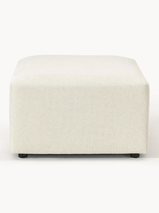 Westwing Collection Puf reposapiés Melva, 99 x 72 cm