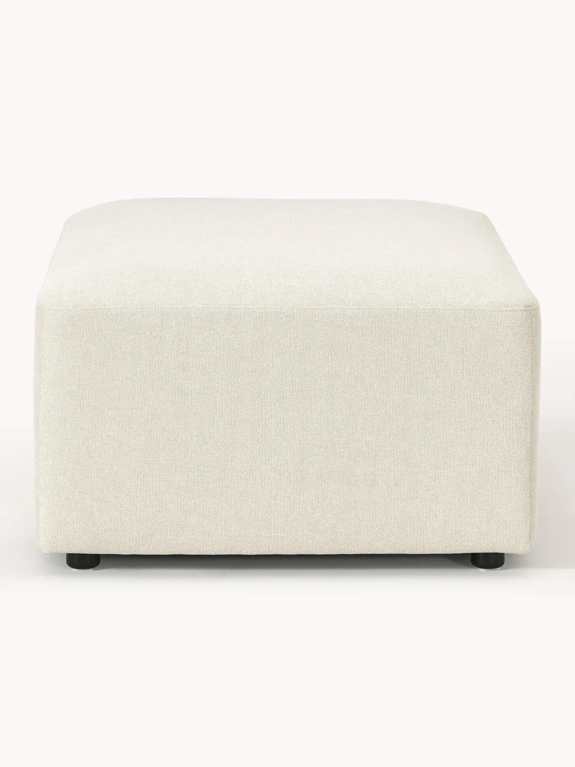 Westwing Collection Puf reposapiés Melva, 99 x 72 cm