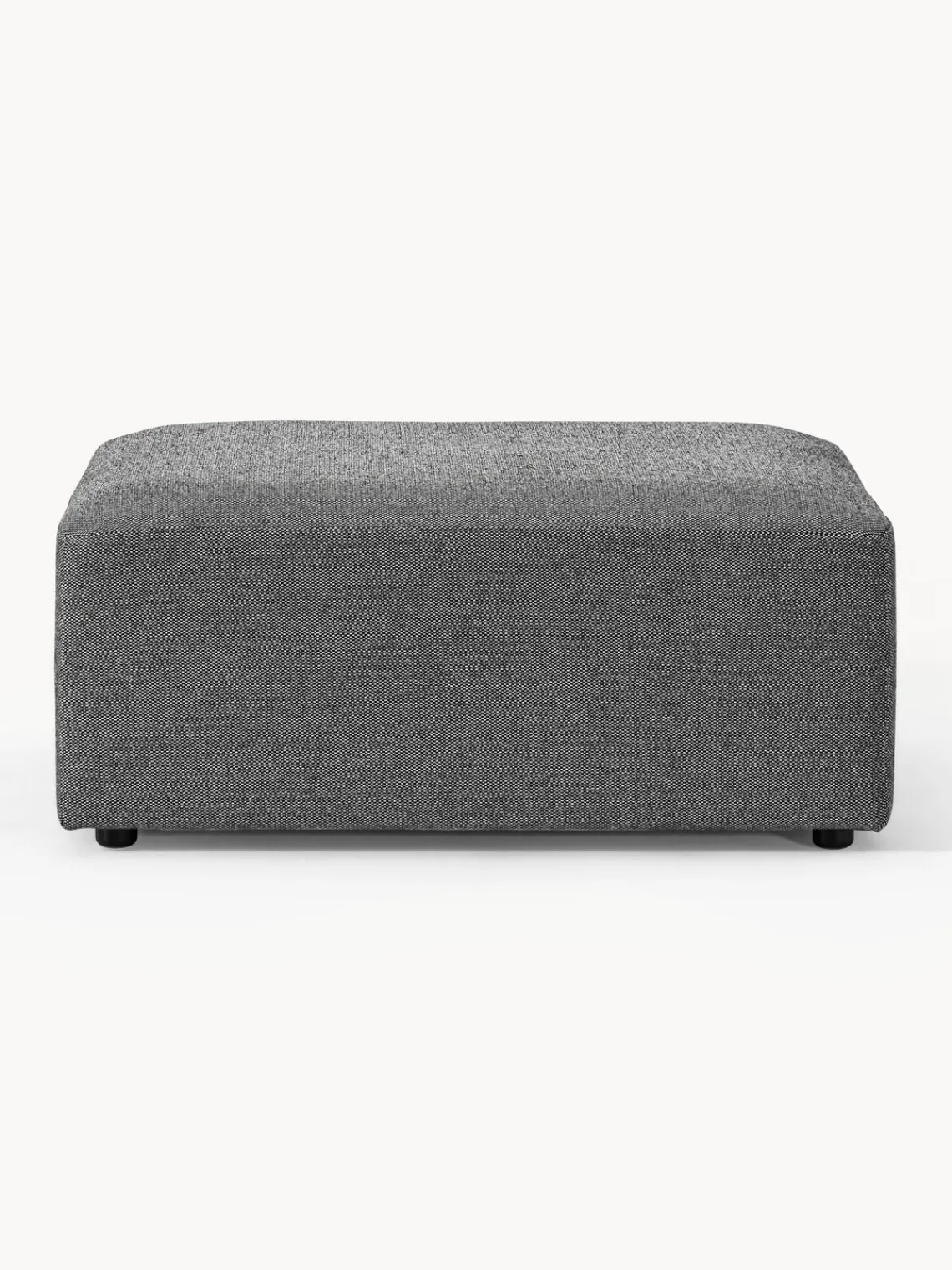Westwing Collection Puf reposapiés Melva, 99 x 72 cm