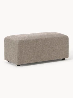 Westwing Collection Puf reposapiés Melva, 99 x 42 cm^ Reposapiés|Sofás