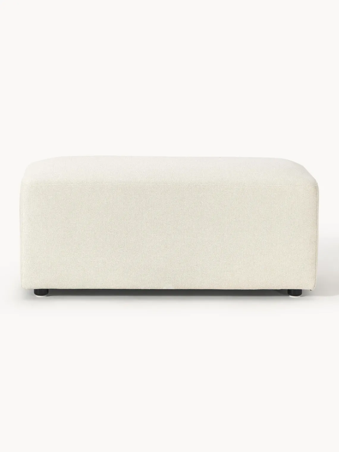 Westwing Collection Puf reposapiés Melva, 99 x 42 cm