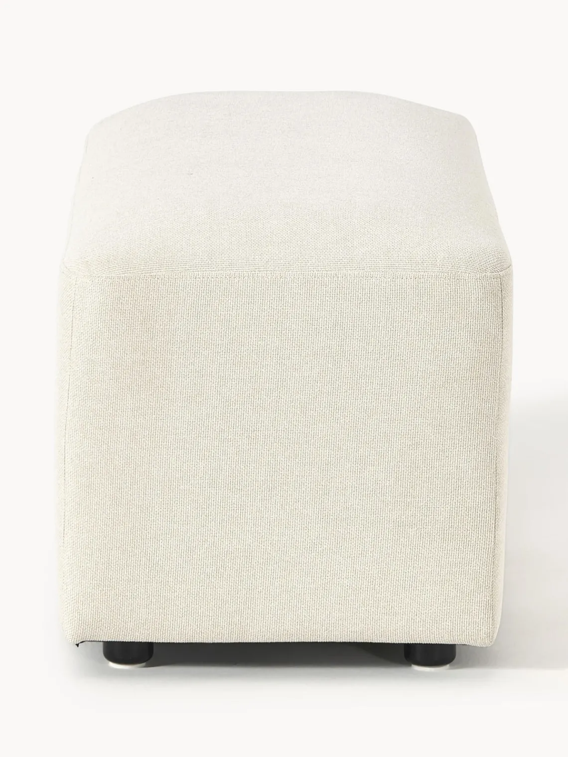 Westwing Collection Puf reposapiés Melva, 99 x 42 cm