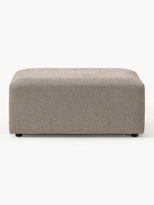 Westwing Collection Puf reposapiés Melva, 99 x 72 cm