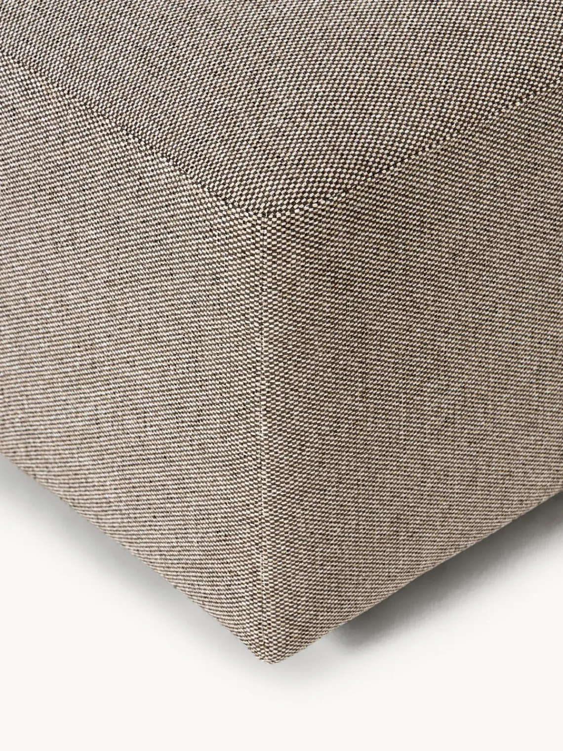 Westwing Collection Puf reposapiés Melva, 99 x 72 cm