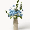 Botané Ramo de flores artificiales Barbie Blue Bliss^ Flores Artificiales|Jarrones