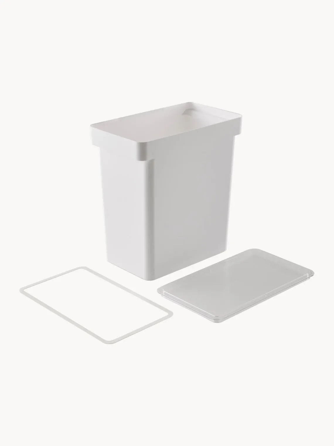 Yamazaki Recipiente para comida con medidor Tower, 2 uds.