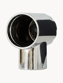 HKLIVING Reloj de cerámica artesanal con cromo Retro^ Relojes|Jarrones