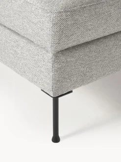 Westwing Collection Reposapiés puf con espacio de almacenamiento Cucita^ Reposapiés|Sofás
