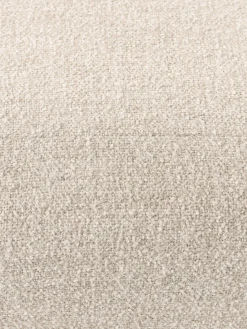 Westwing Collection Reposapiés puf en tejido bouclé Wolke