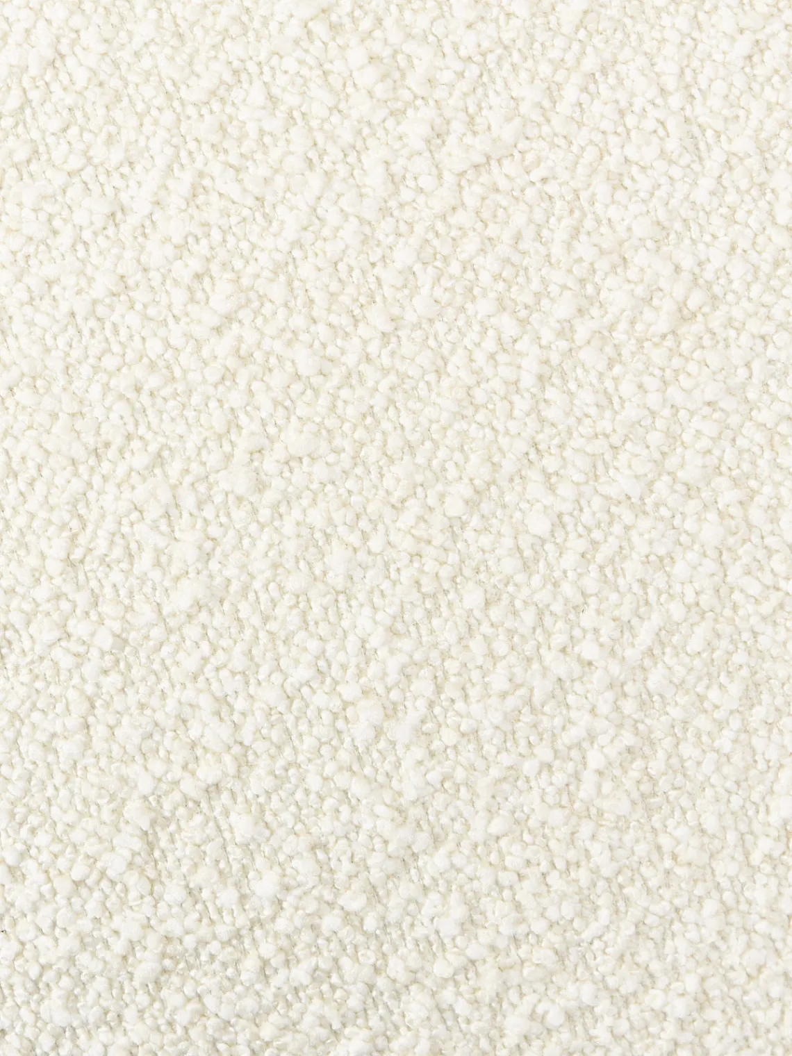 Westwing Collection Reposapiés puf en tejido bouclé Alba