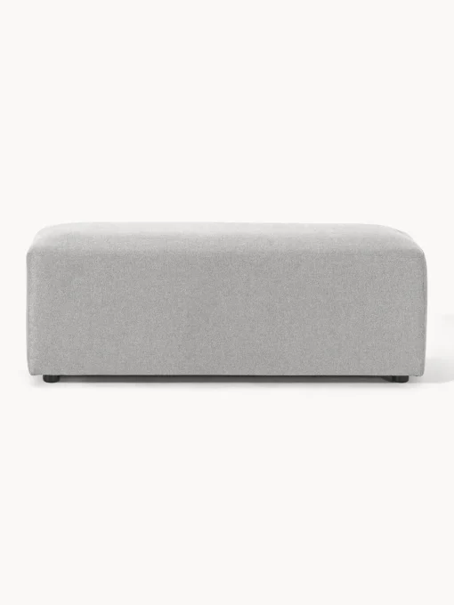 Westwing Collection Reposapiés puf grande Melva, 116 x 42 cm^ Reposapiés|Sofás