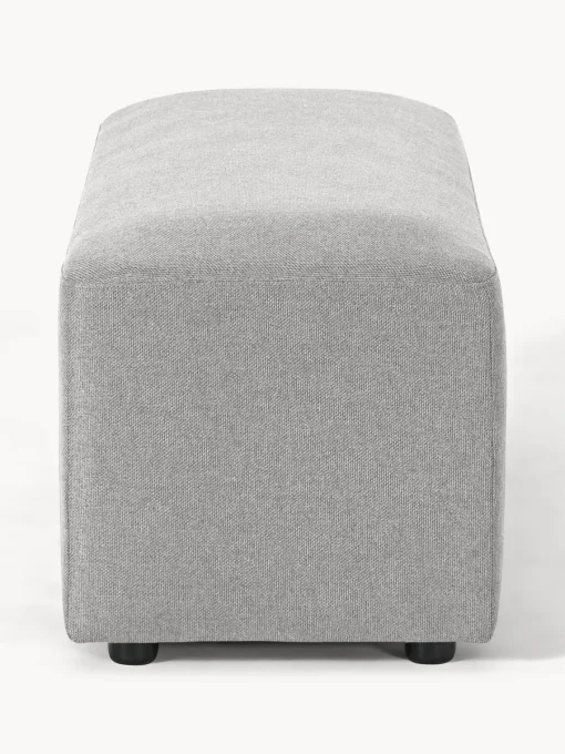 Westwing Collection Reposapiés puf grande Melva, 116 x 42 cm^ Reposapiés|Sofás