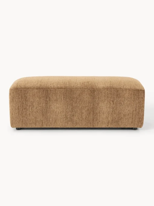 Westwing Collection Reposapiés puf grande Melva, 116 x 42 cm^ Reposapiés|Sofás