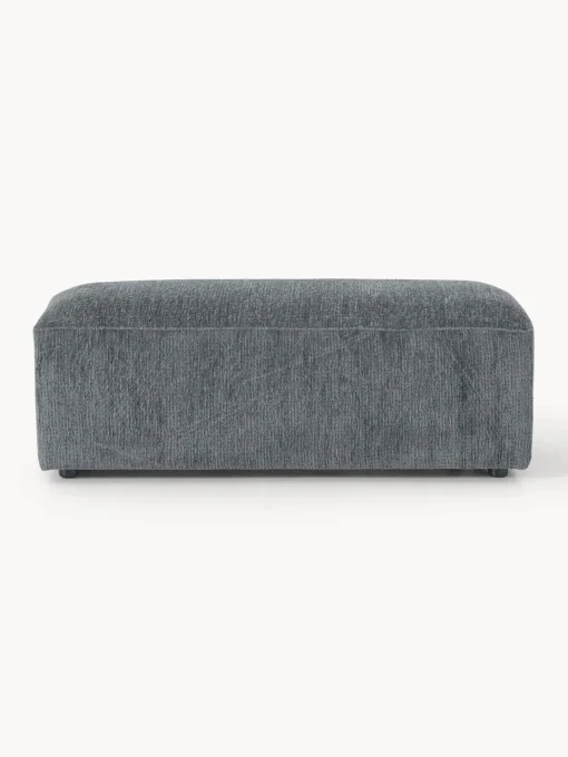 Westwing Collection Reposapiés puf grande Melva, 116 x 42 cm