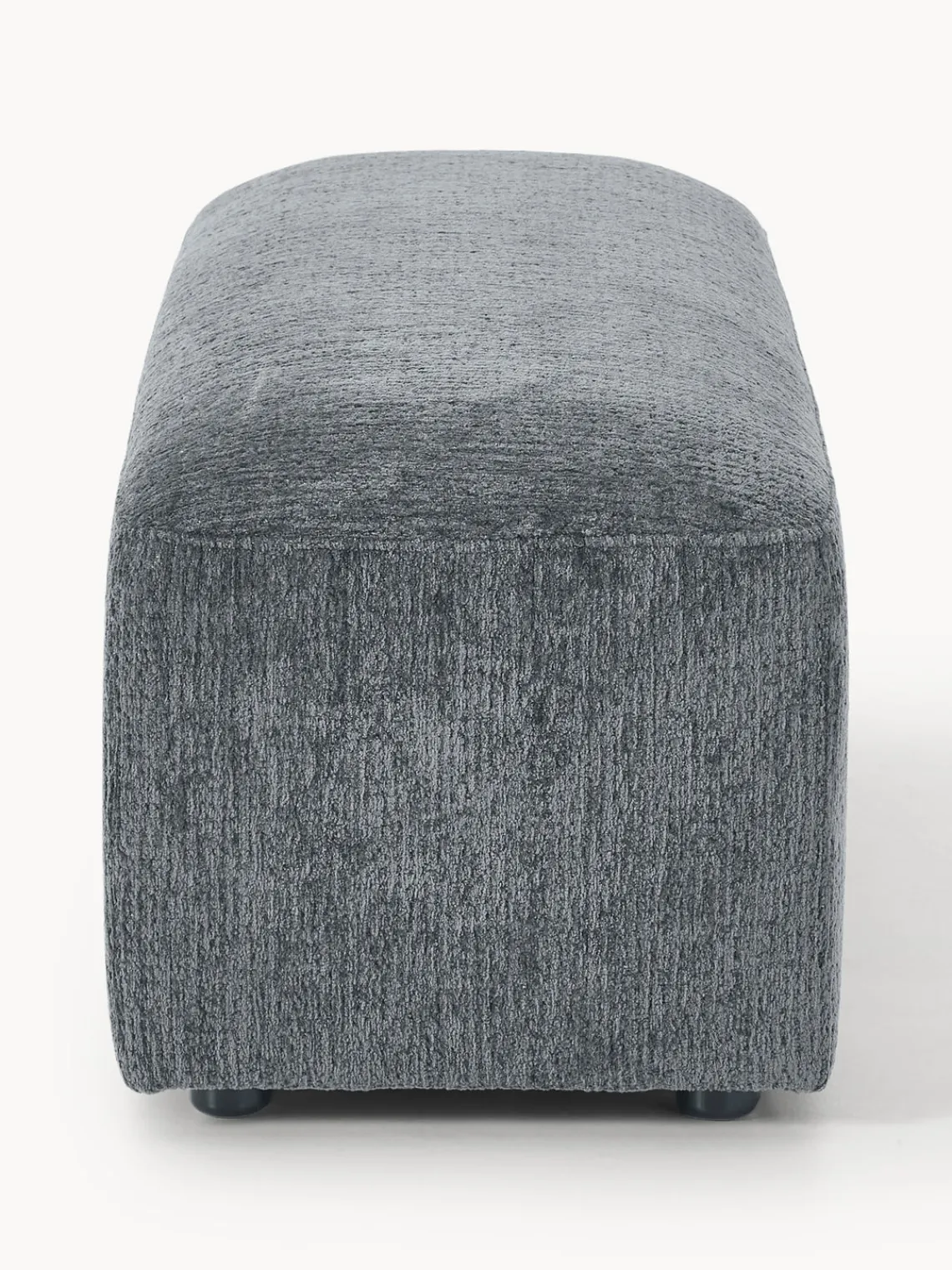 Westwing Collection Reposapiés puf grande Melva, 116 x 42 cm