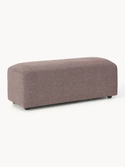 Westwing Collection Reposapiés puf grande Melva, 116 x 42 cm