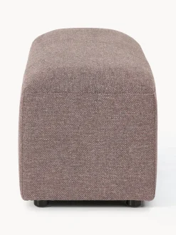 Westwing Collection Reposapiés puf grande Melva, 116 x 42 cm
