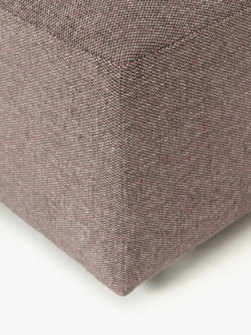 Westwing Collection Reposapiés puf grande Melva, 116 x 42 cm