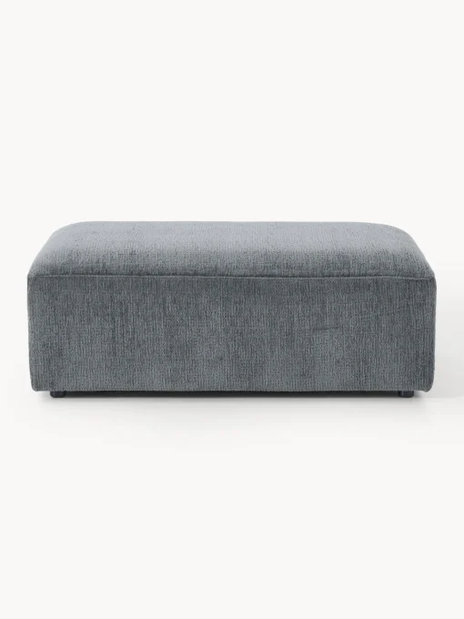 Westwing Collection Reposapiés puf grande Melva, 116 x 72 cm
