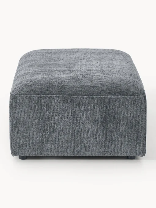 Westwing Collection Reposapiés puf grande Melva, 116 x 72 cm