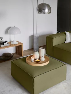 Westwing Collection Reposapiés puf Lennon