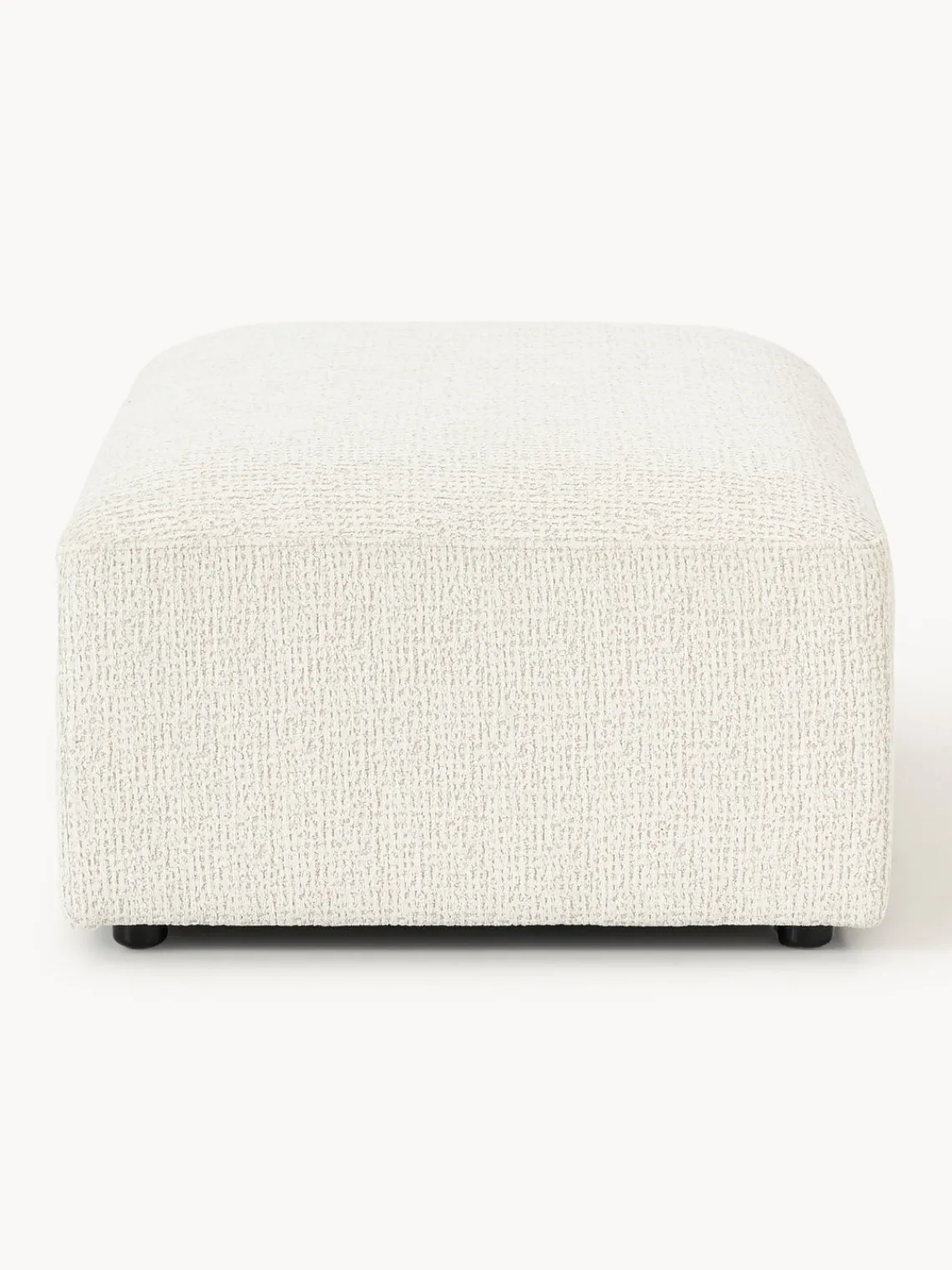 Westwing Collection Reposapiés puf Melva, 99 x 72 cm