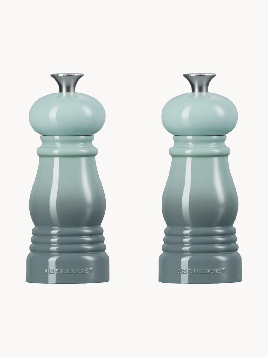 LE CREUSET Salero y pimentero con mecanismo de cerámica Creuset, 2 uds.