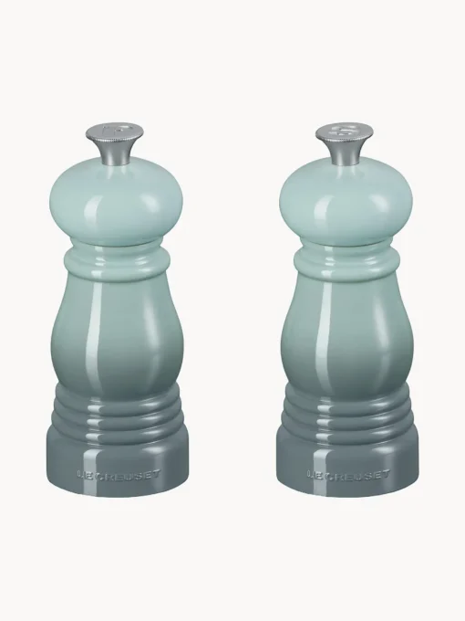 LE CREUSET Salero y pimentero con mecanismo de cerámica Creuset, 2 uds.