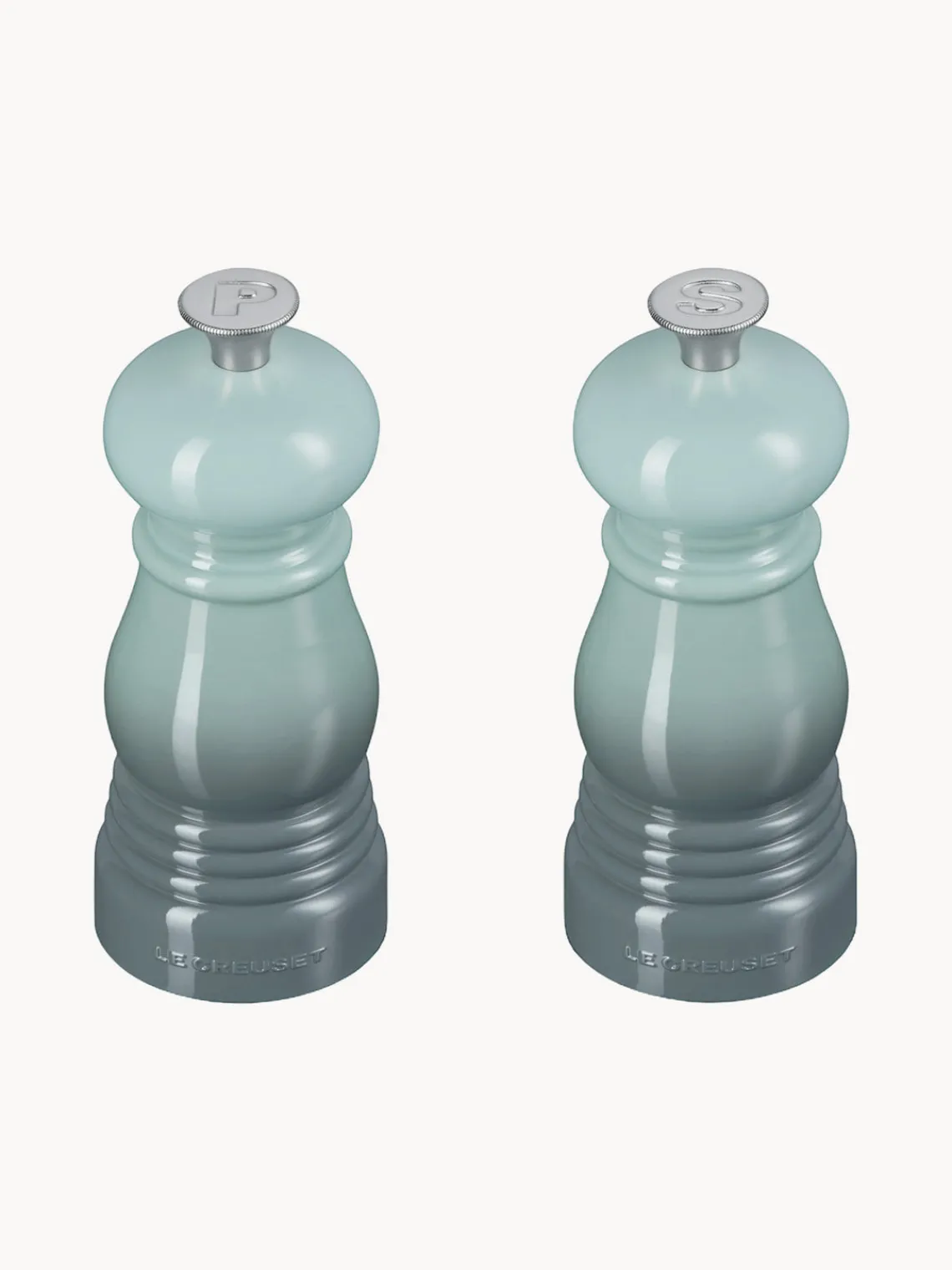 LE CREUSET Salero y pimentero con mecanismo de cerámica Creuset, 2 uds.