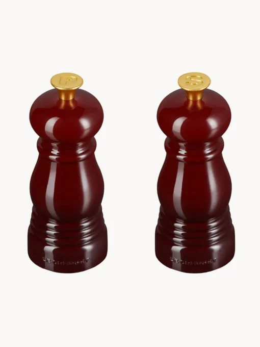 LE CREUSET Salero y pimentero con mecanismo de cerámica Creuset, 2 uds.^ Molinillos De Especias|Molinillos De Especias