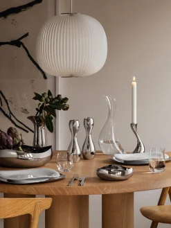 GEORG JENSEN Salero y pimentero de acero inoxidable Cobra, 2 uds.^ Molinillos De Especias|Molinillos De Especias