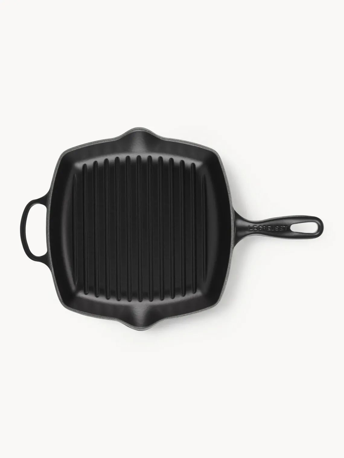 LE CREUSET Sartén skillet cuadrada grill de hierro fundido Signature Collection
