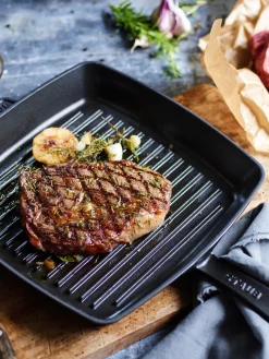 Staub Sartén skillet cuadrada grill American Grill^ Sartenes|Sartenes