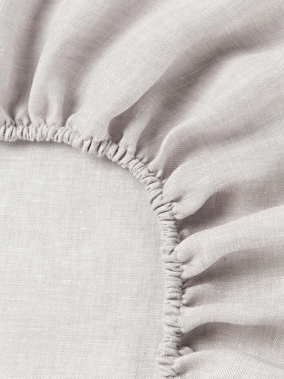 Westwing Collection Sábana bajera cubrecolchón de lino Linna