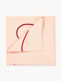 Westwing Collection Servilletas de tela con bordado abstracto Sue, 4 uds.
