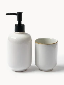 Westwing Collection Set de accesorios de baño Amper, 3 uds.