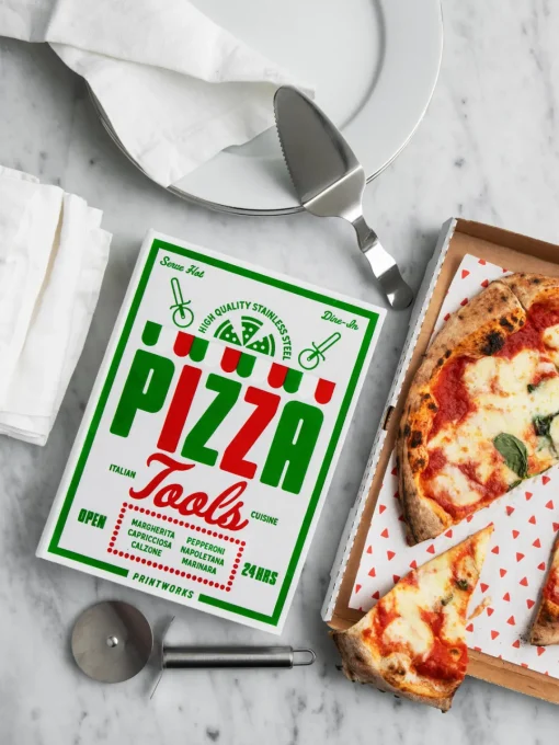 Printworks Set de accesorios para pizza The Essentials, 2 pzas.
