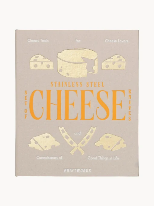 Printworks Set de accesorios para queso The Essentials, 3 pzas.